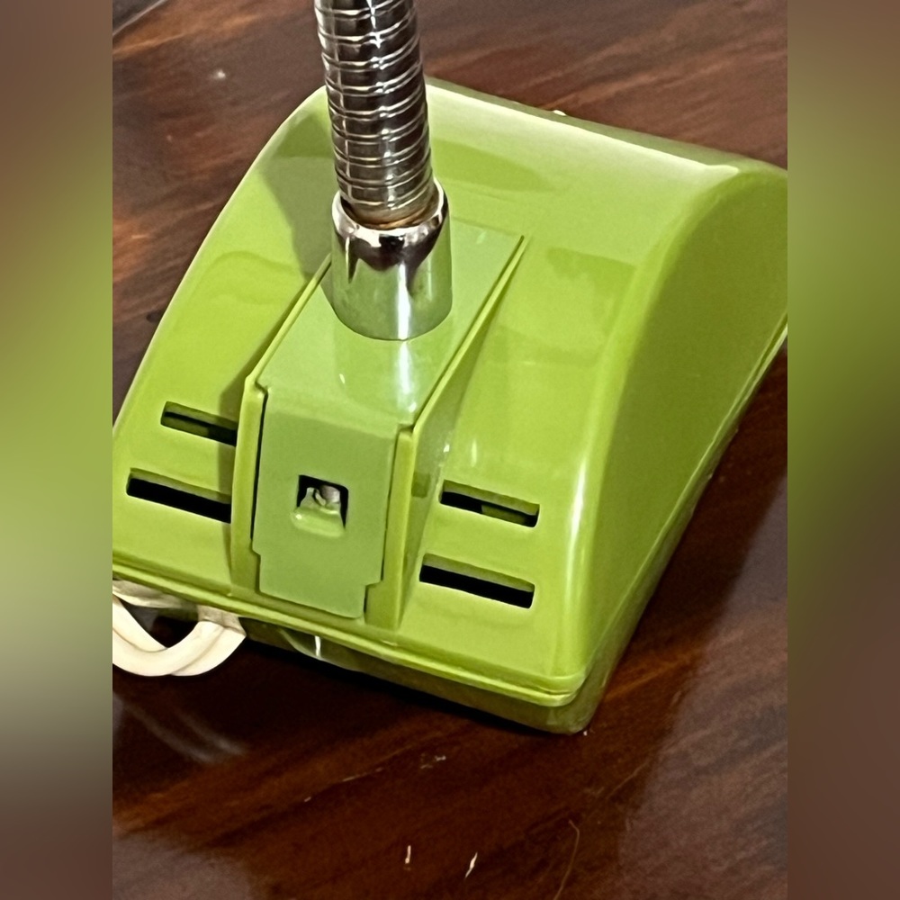 Vintage Retro 1960S IMAR FLEX Goosneck Desk Lamp Avocado Green Flexible - Picture 6 of 11